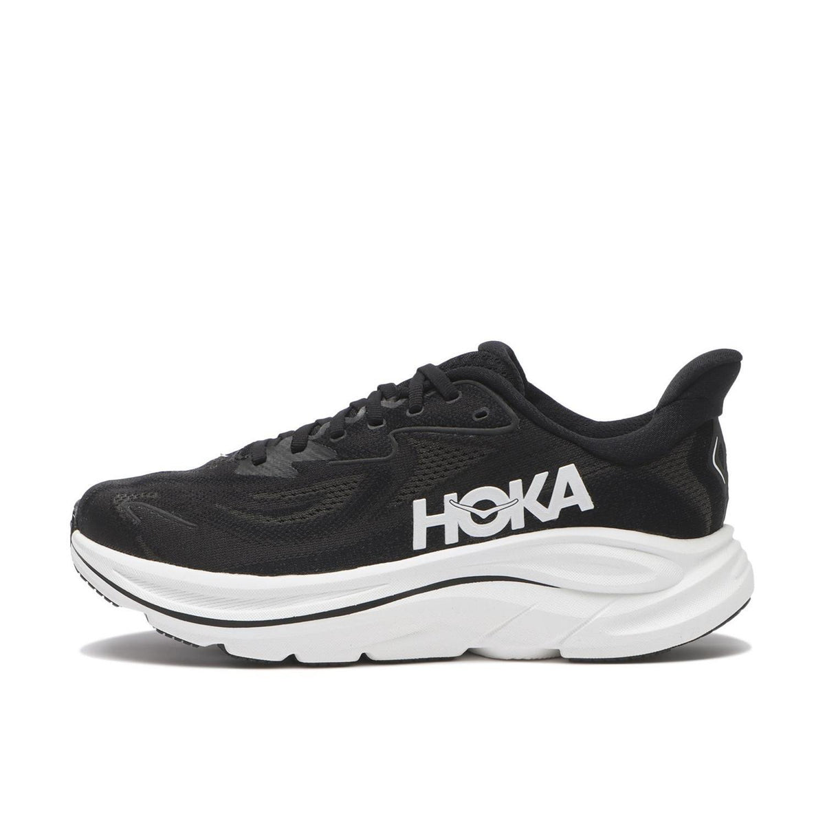 1162031-BWHT Hoka Clifton 10 Black White (Women's )
