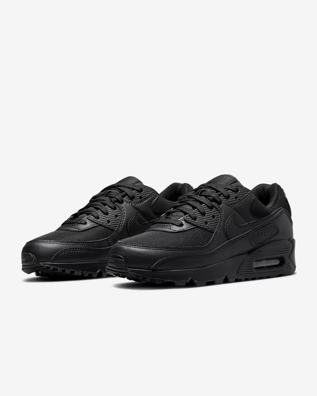 DH8010-001 Nike Air Max 90 Triple Black (Women's)