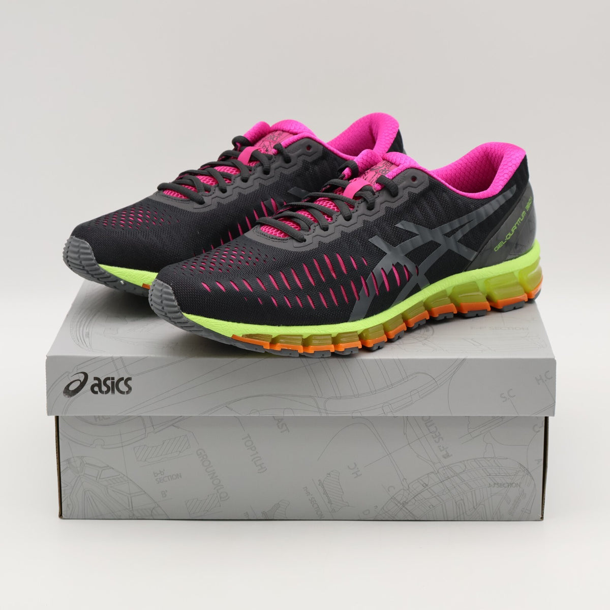 1203A750-020 Asics Gel-Quantum 360 1 Graphite Green (Men's)