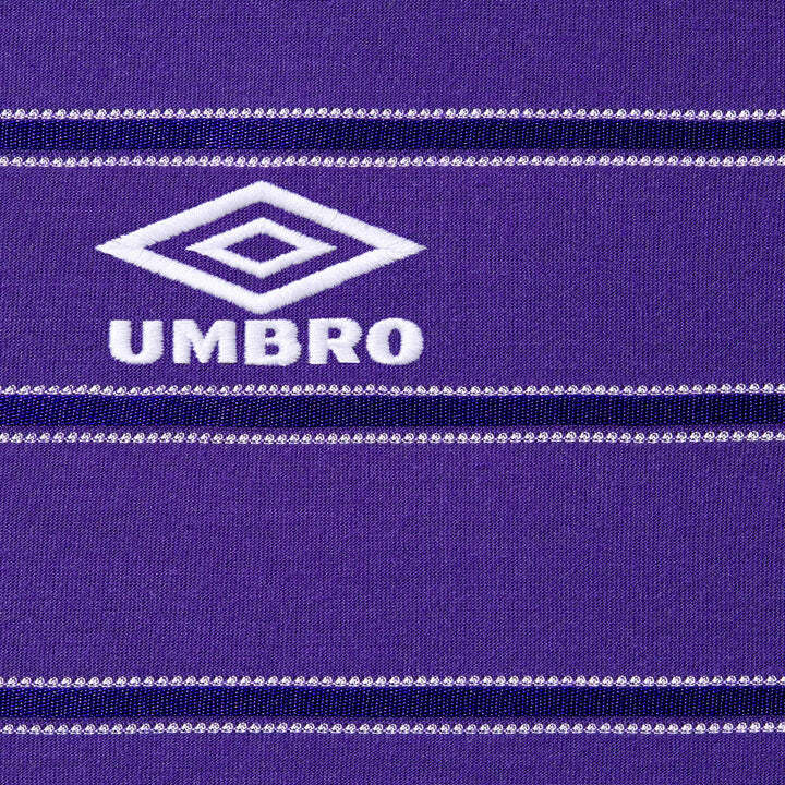 Supreme Umbro Stripe Soccer Jersey Purple