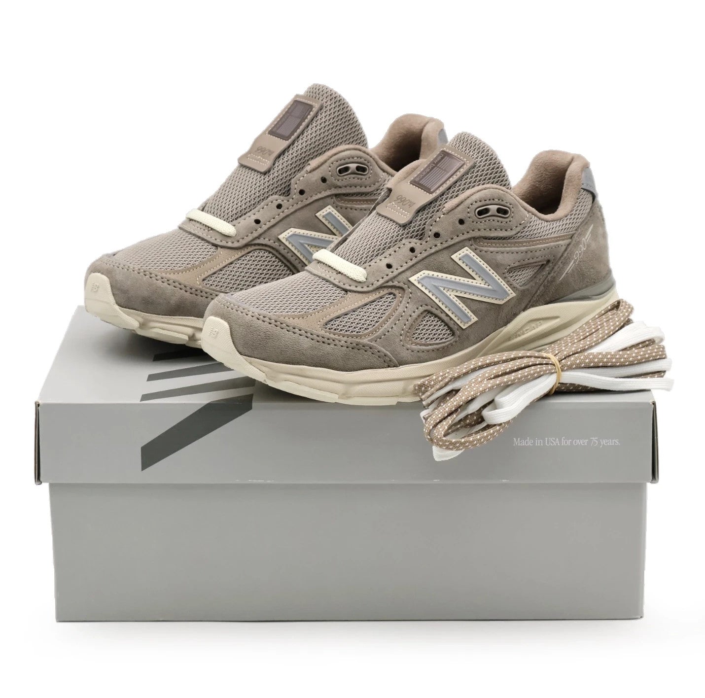 U990KT4 KITH New Balance 990V4 Moonrock MiUSA (Men's)