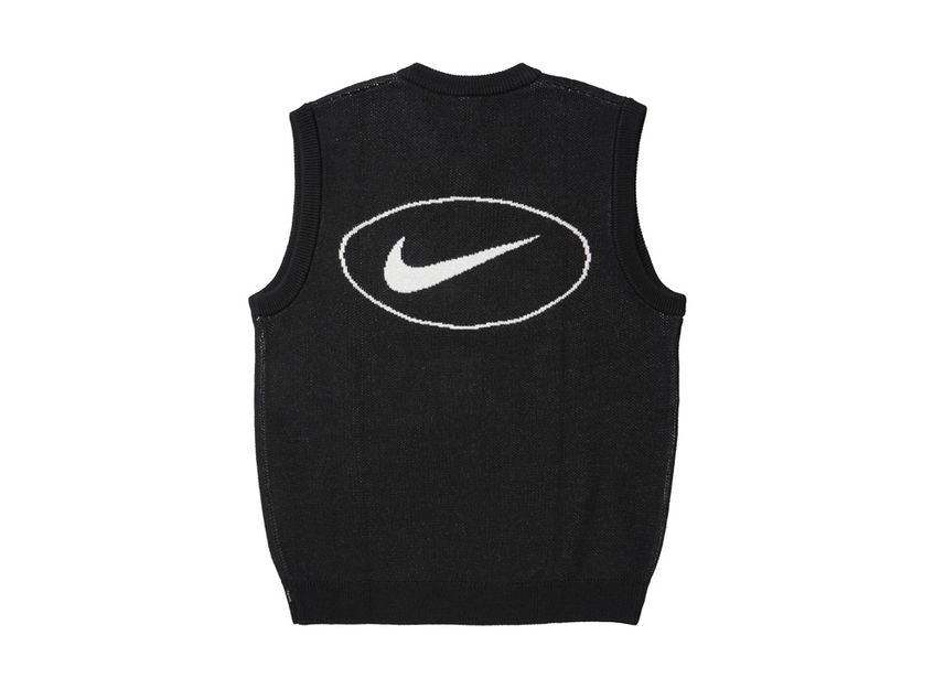 HF9638-010 Supreme Nike Sweater Vest Black