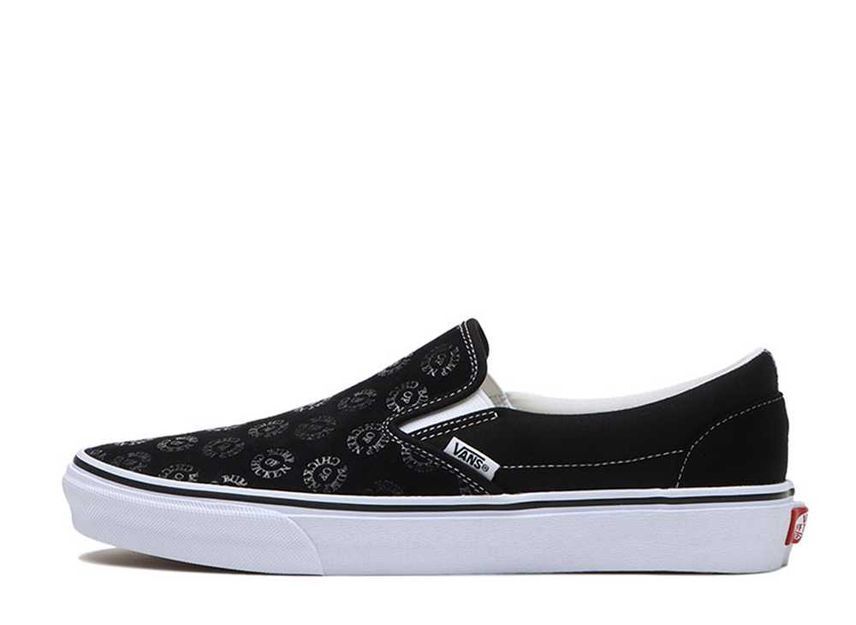 V98CF-BUMP-BK BUMP OF CHICKEN Ã Vans Slip-On Black (Men's)