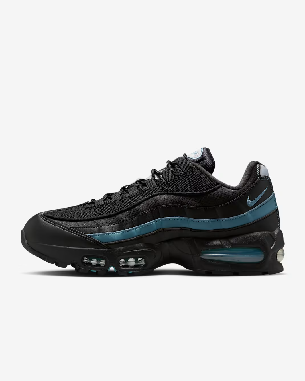IB1667-004 Nike Air Max 95 OG Big Bubble Smoky Blue Black (Men's)