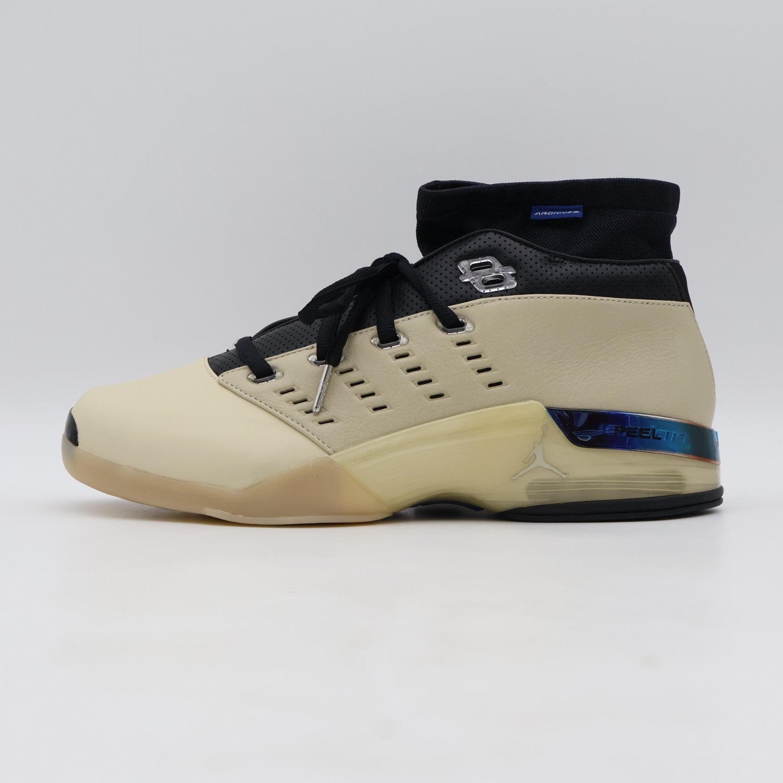 IH0177-200 Infinite Archives Nike Air Jordan 17 Beach Metallic Silver (Men's)