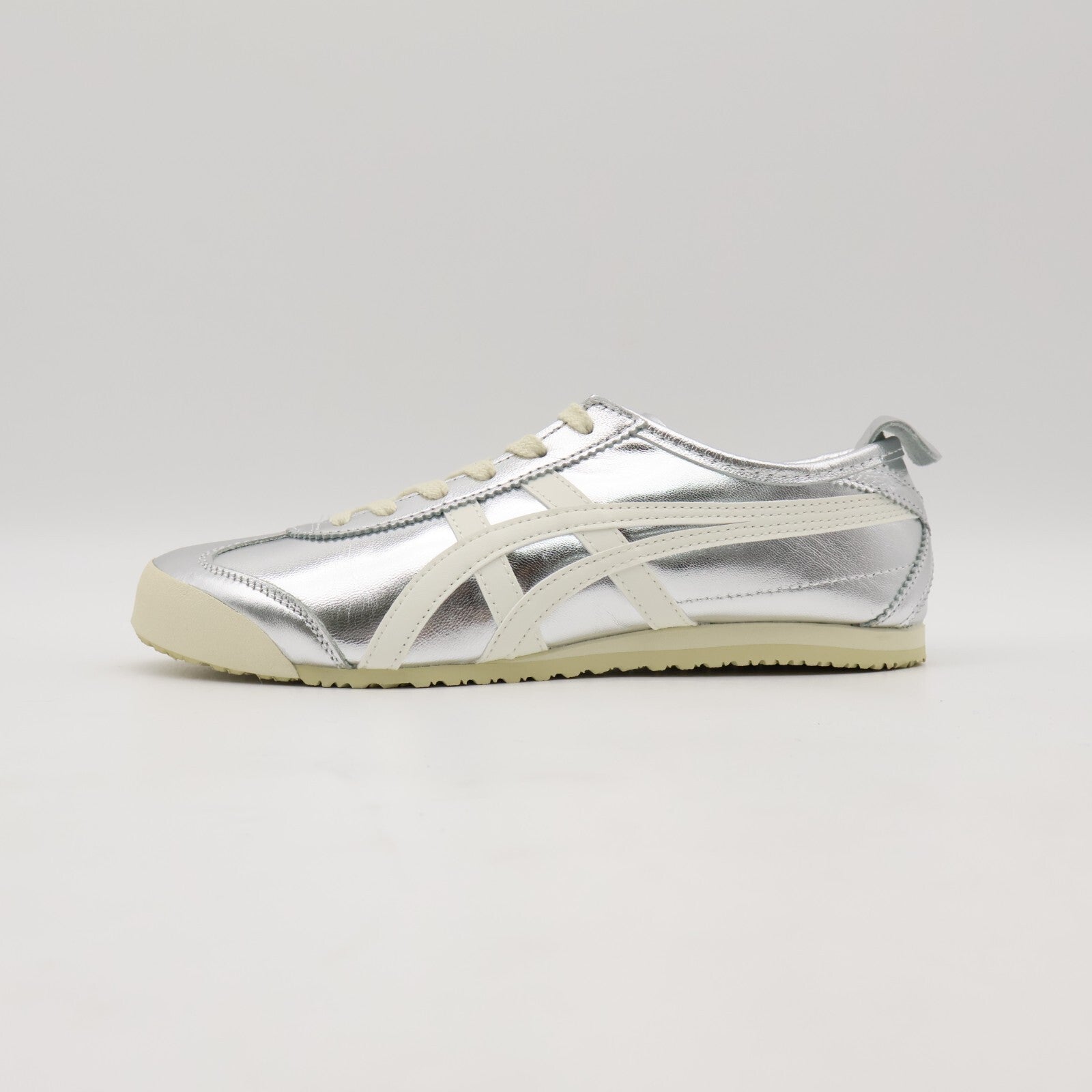 1183B566-021 Onitsuka Tiger Mexico 66 Silver Off White (Men's)