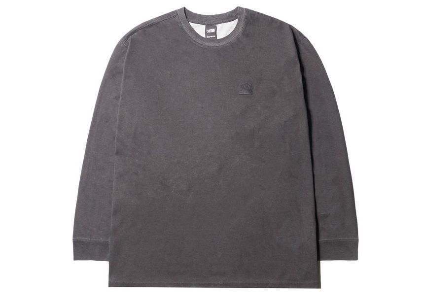 Supreme The North Face Pigment Printed L/S Top Black