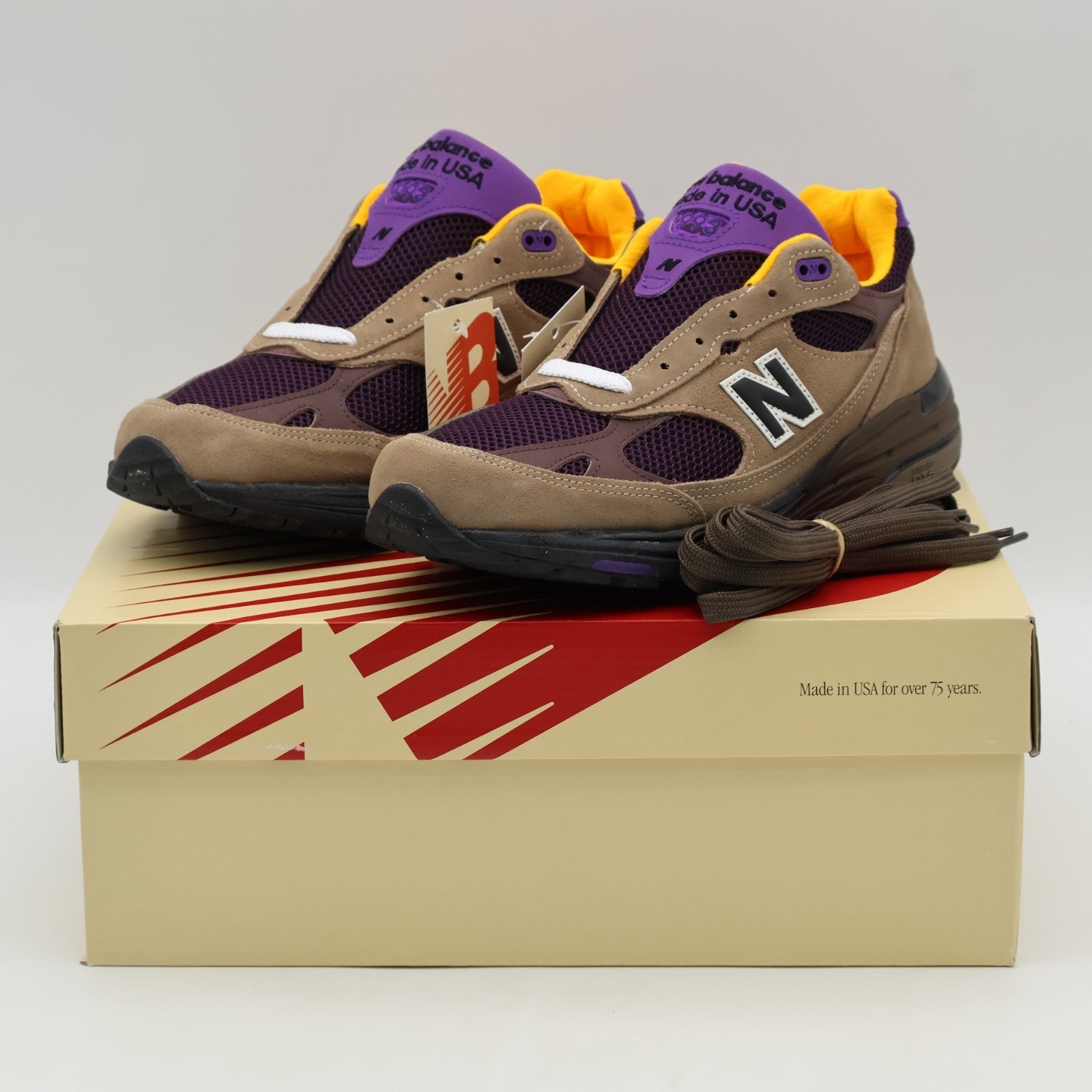U993MU New Balance 993 Mushroom Midnight Violet (Men's)