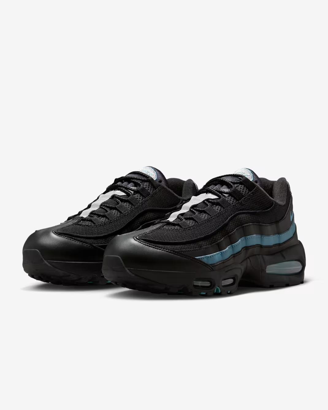 IB1667-004 Nike Air Max 95 OG Big Bubble Smoky Blue Black (Men's)
