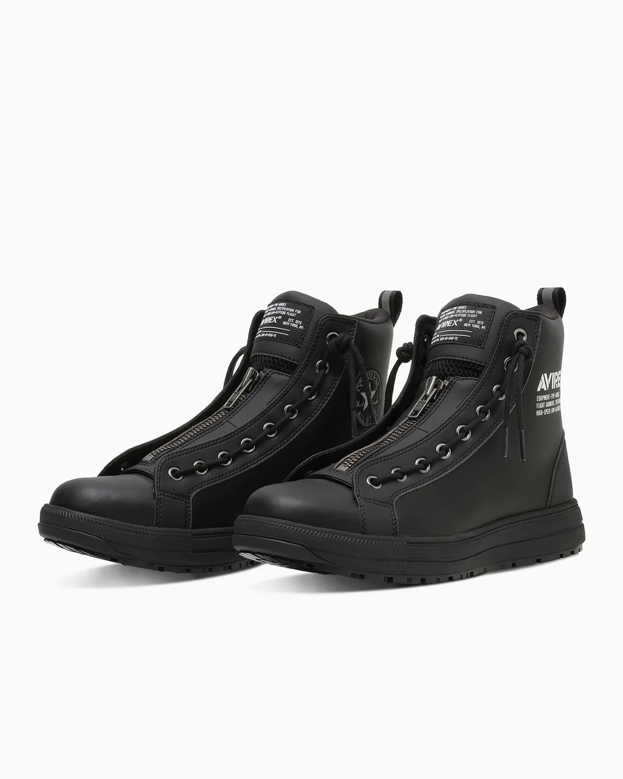 33702770 AVIREX Converse All Star PS 2 Centerzip Hi Black (Men's)