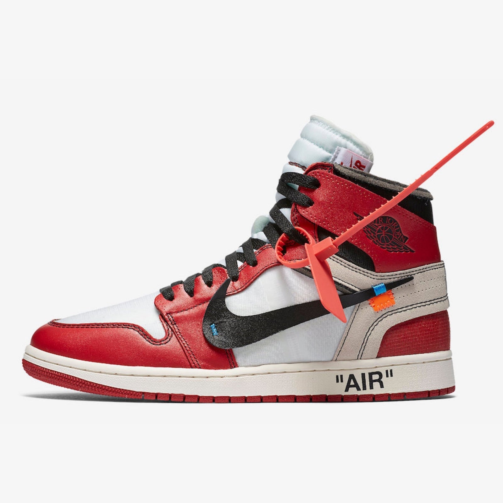 AA3834-101 Off-White à Nike Air Jordan 1 Retro High The Ten Chicago (Men's)