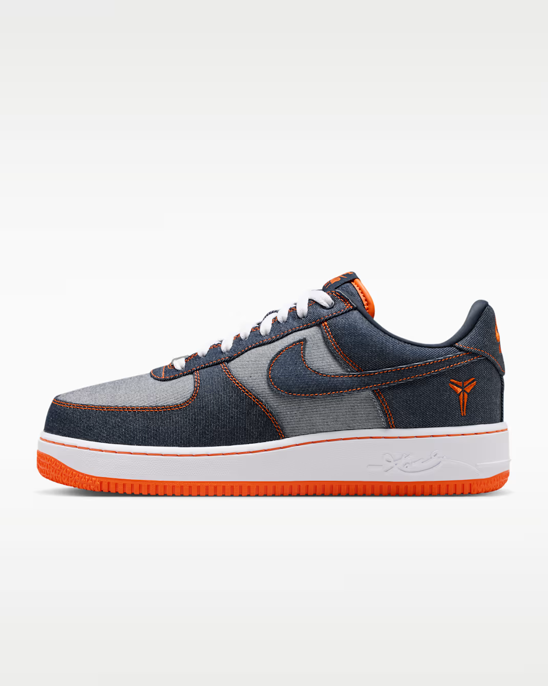 IM1980-400 Kobe Bryant Nike Air Force 1 Low Protro Denim Obsidian (Men's)