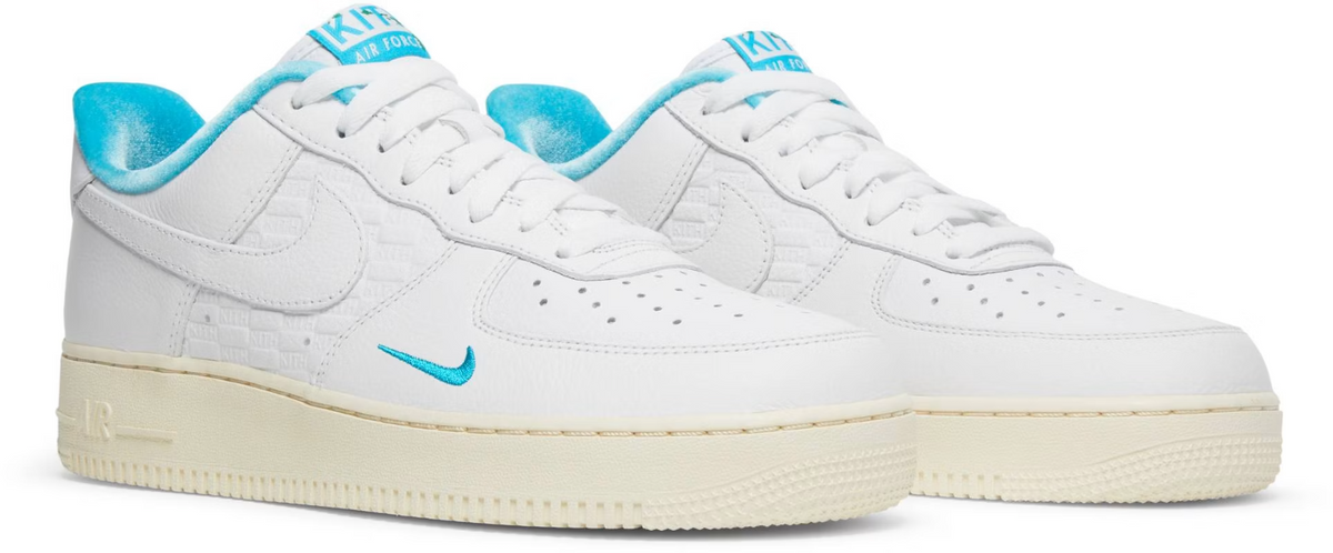 DC9555-100 KITH Ã Nike Air Force 1 Low Hawaii Blue Lagoon (Men's)