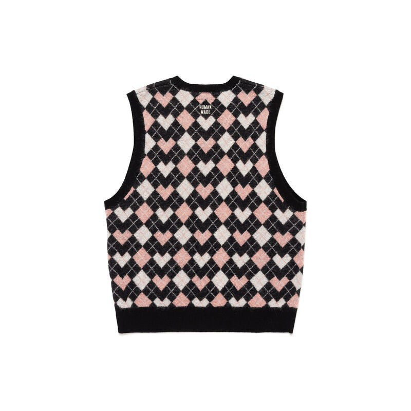 HUMAN MADE Knit Vest Black