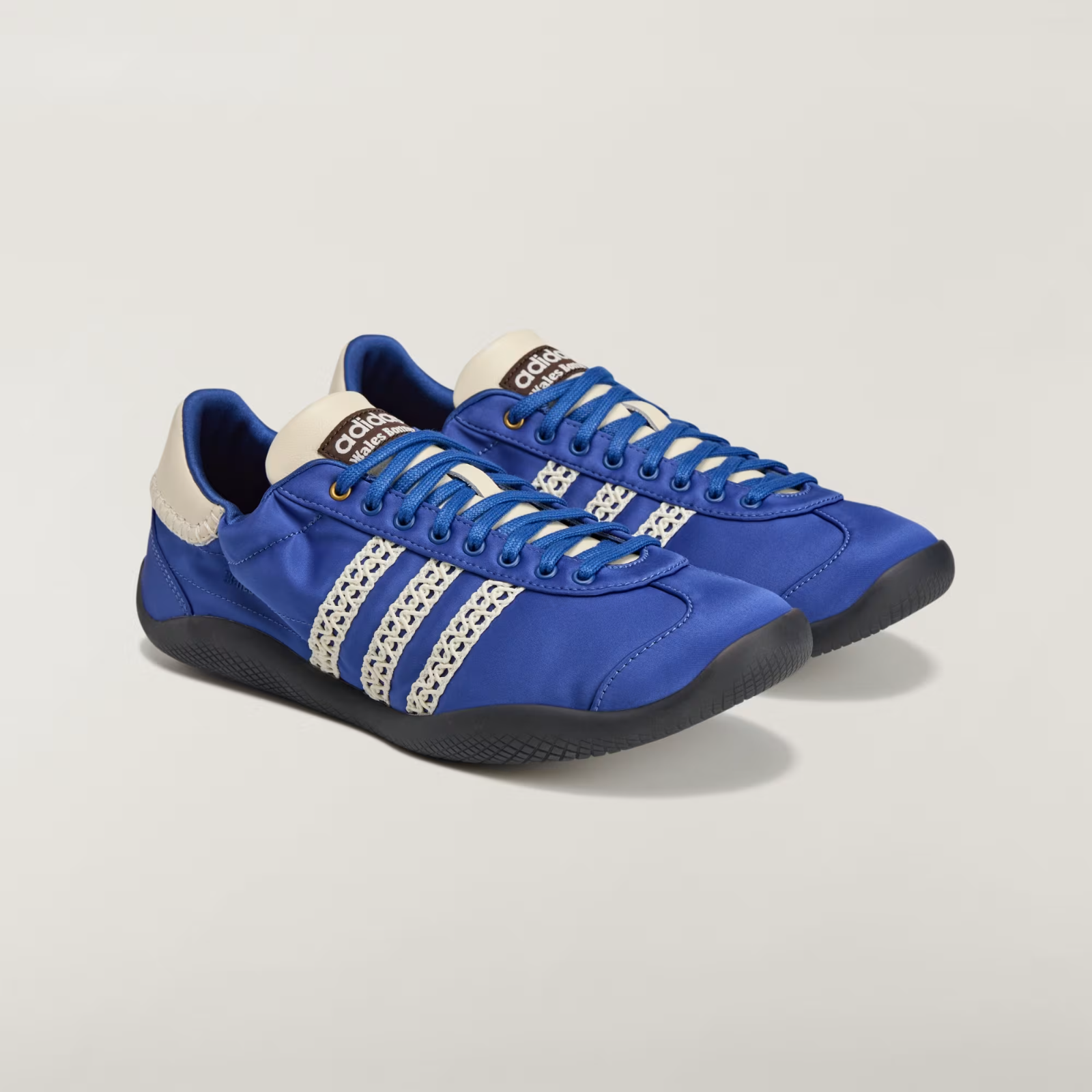 JR1774 Wales Bonner adidas Originals Karintha Low Satin Blue (Men's)