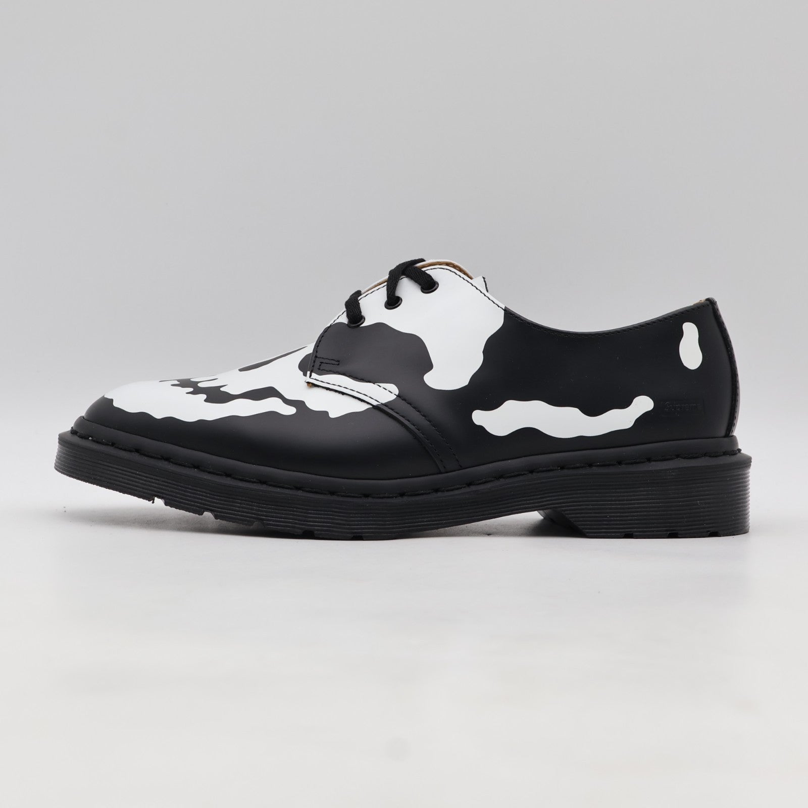 42936001 Supreme Dr.Martens 1461 Skull 3 Eye Shoe Black White (25FW Week14) (Men