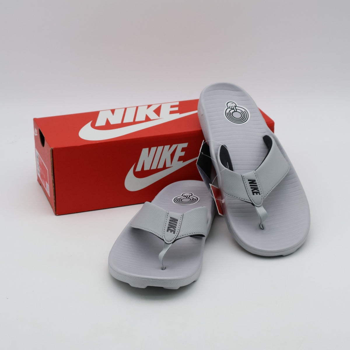 IH2380-002 Nike Marina Slide Light Smoke Grey (Men's)
