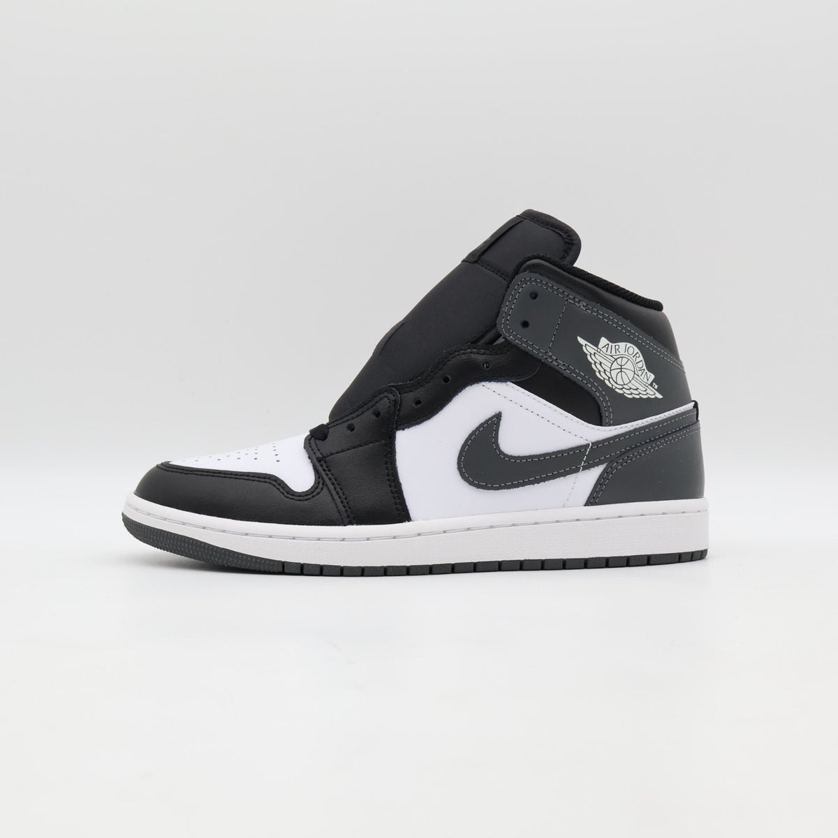 DQ8426-001 Nike Air Jordan 1 Mid Black White Iron Grey (Men's)