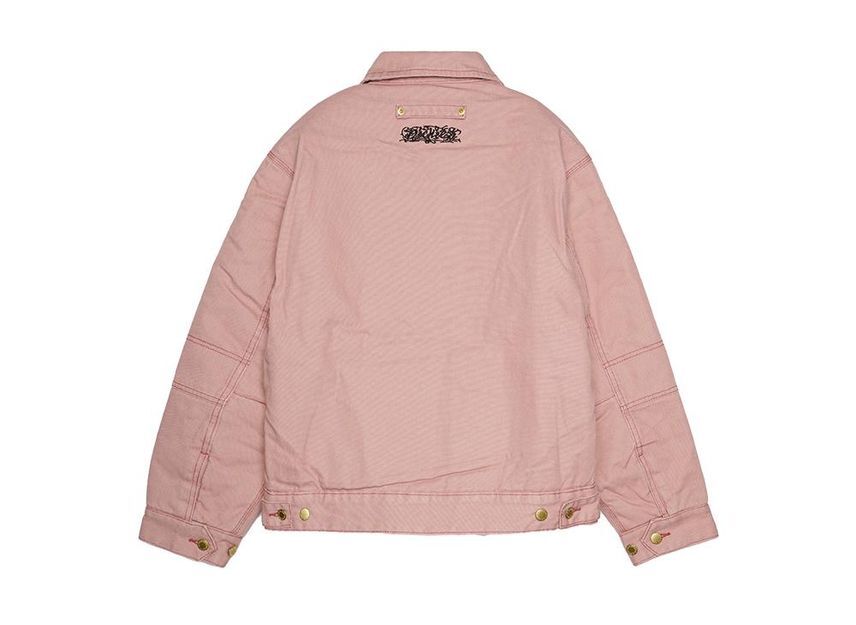 Supreme Dickies Hooded Work Jacket Dusty Pink