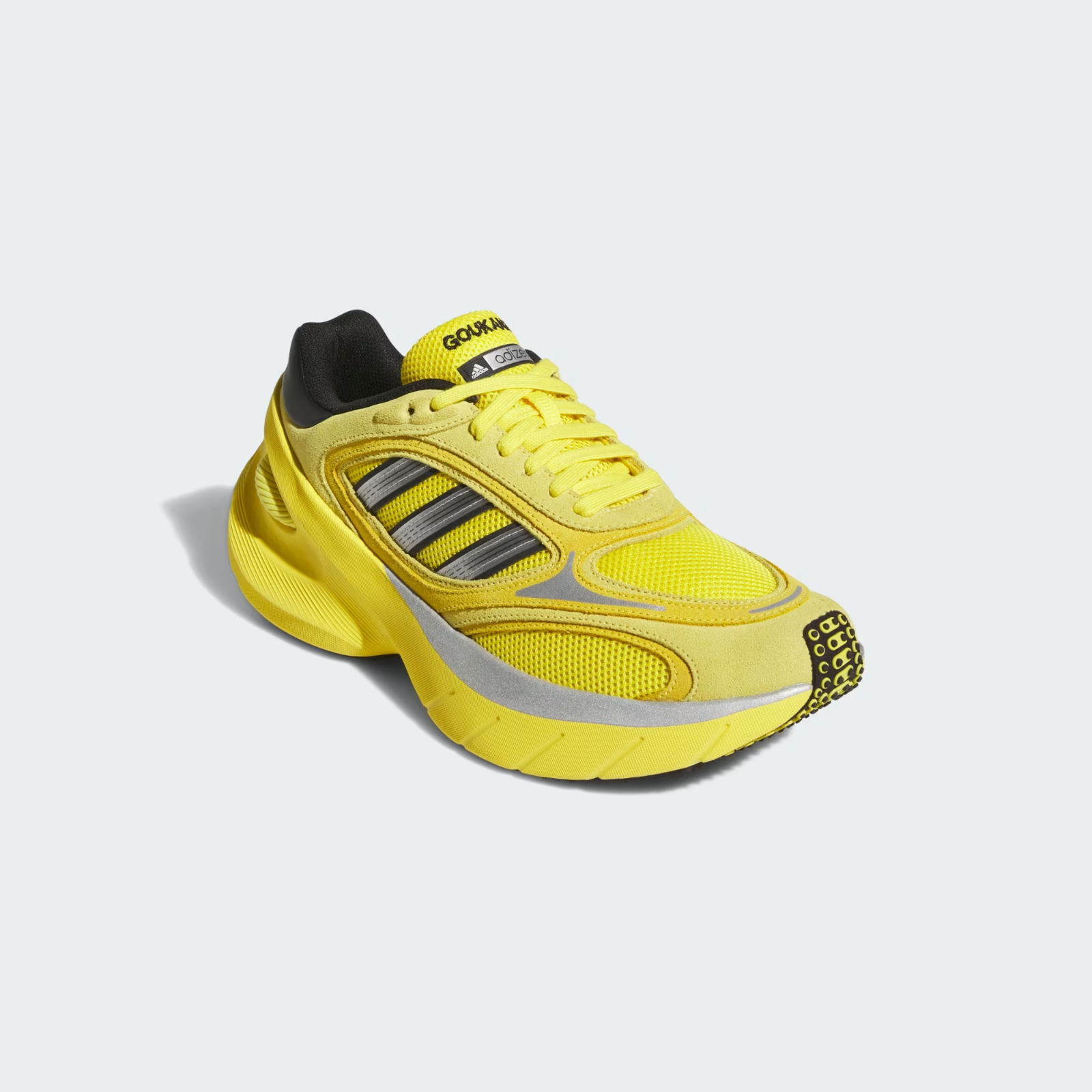 JP7177 adidas Adizero Goukana Yellow Light Yellow Core Black (Men's)