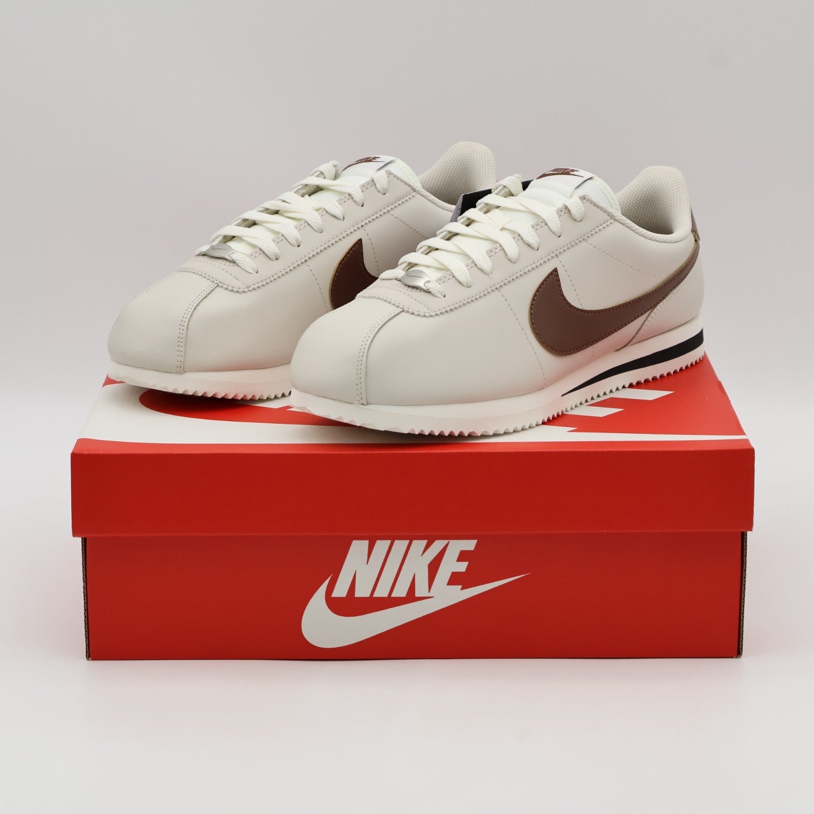 DM4044-114 Nike Cortez Leather Light Orewood Brown Fauna Brown (Men's)