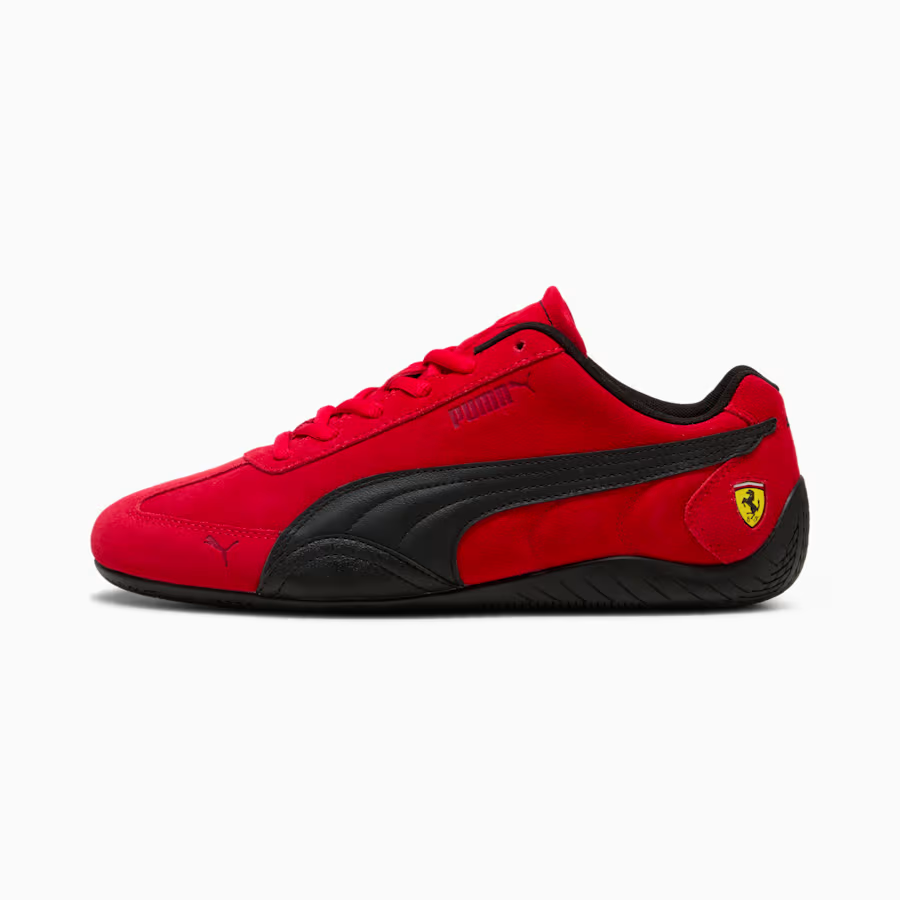 309404-02 Ferrari à Puma Speedcat "Rosso Corsa/PUMA Black" (Men's)