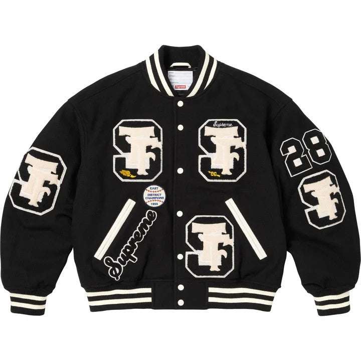 Supreme Drill Team Varsity Jacket Black