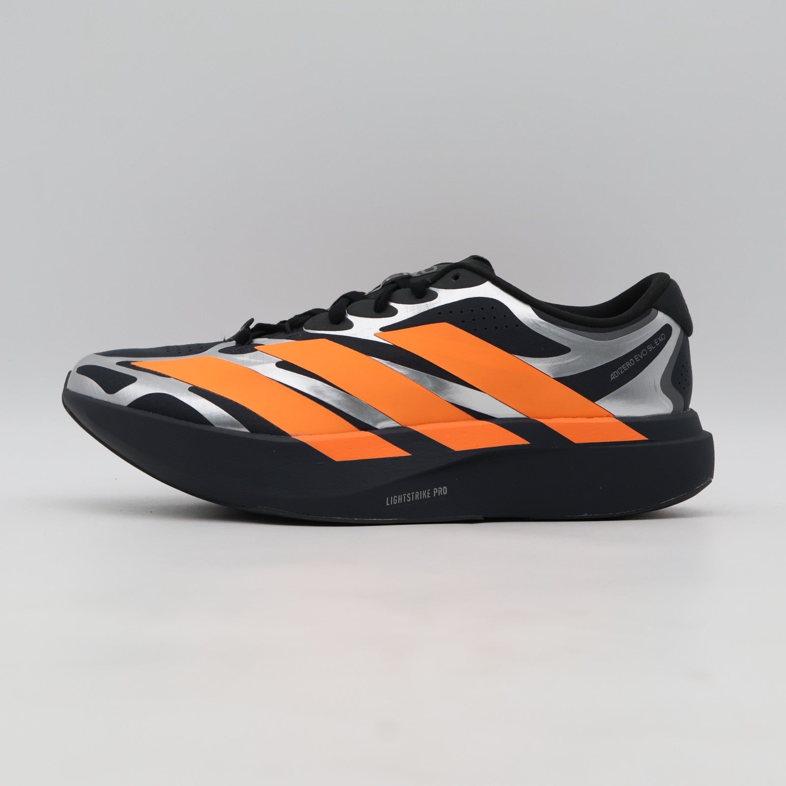 KI4766 adidas Adizero Evo Sl EXO Carbon Lucid Orange Silver Metallic (Men's)