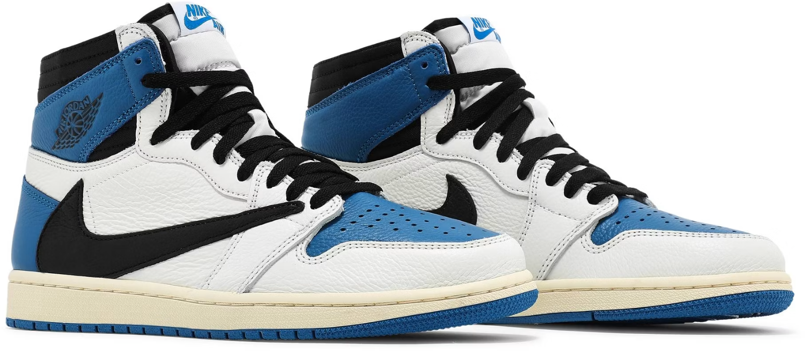 DH3227-105 Travis Scott à fragment design à Nike Air Jordan 1 Retro High (Men's)