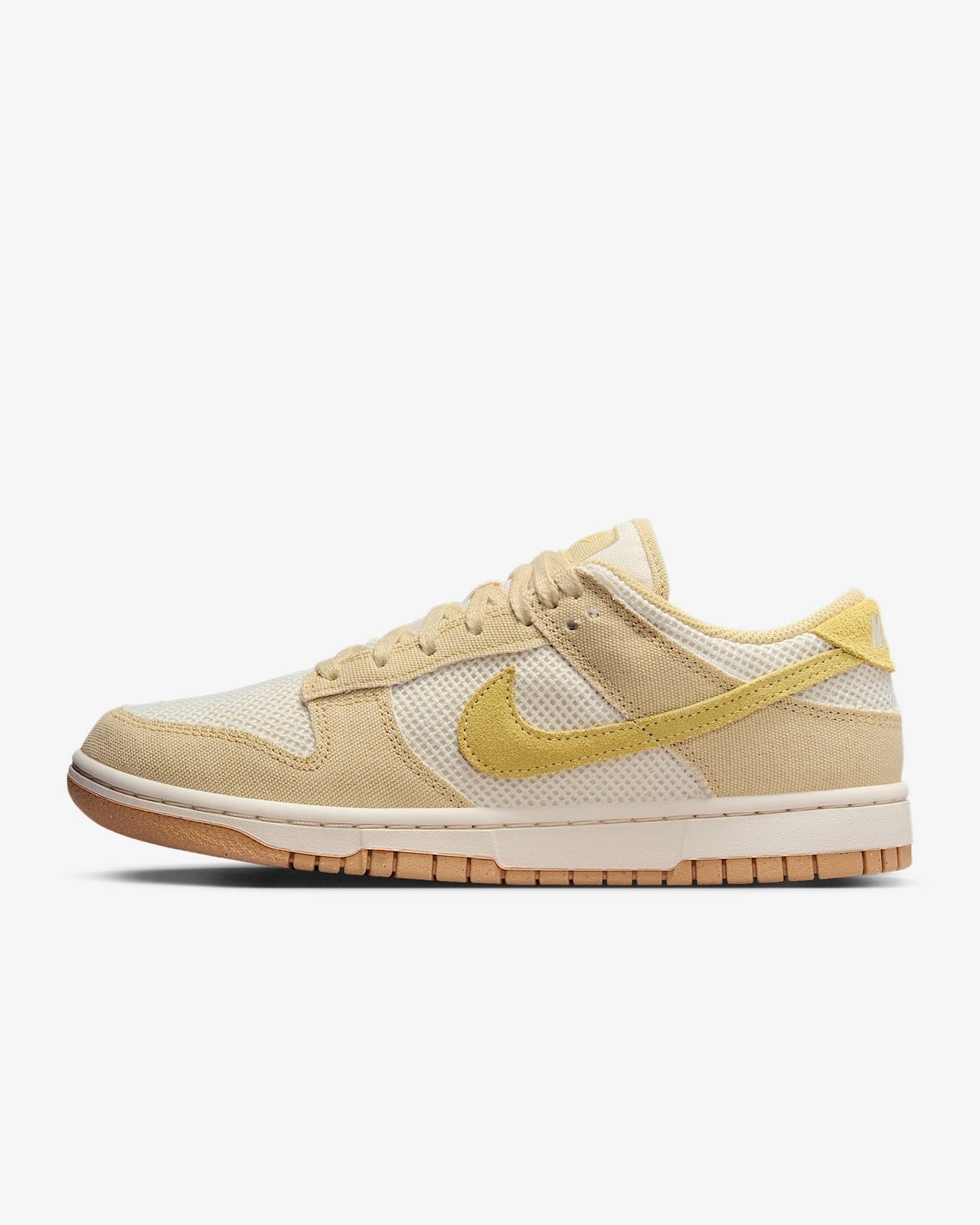 HJ5864-700 Nike Dunk Low Next Nature Team Gold Pale Ivory Gum Yellow (Women's)