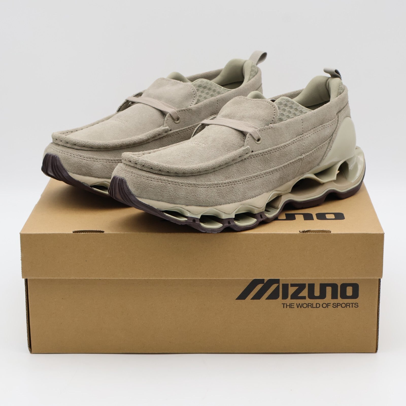 D1GD243601 Mizuno Wave Prophecy Moc Suede Taupe (Men's)