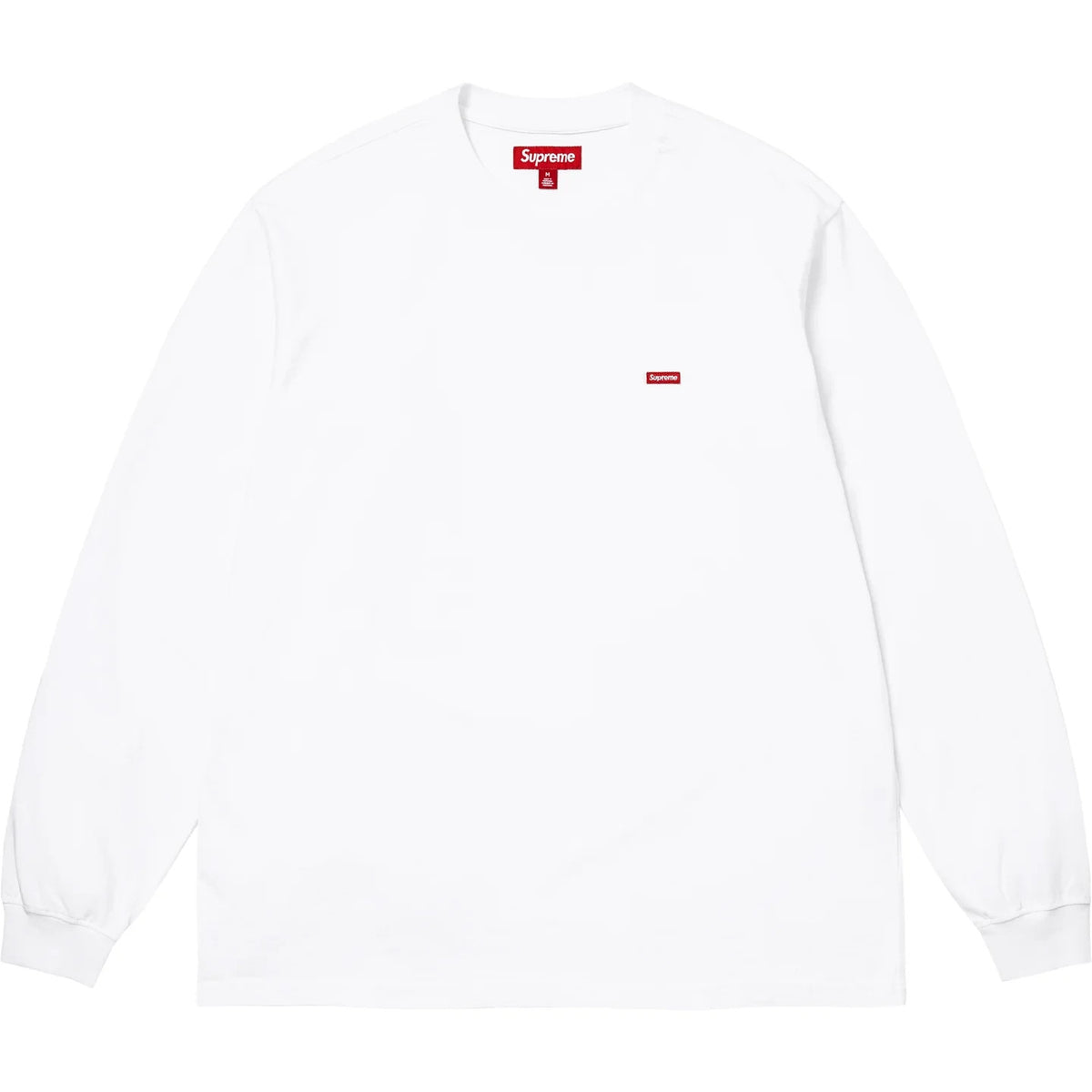 Supreme Small Box L/S Tee (26SS) White