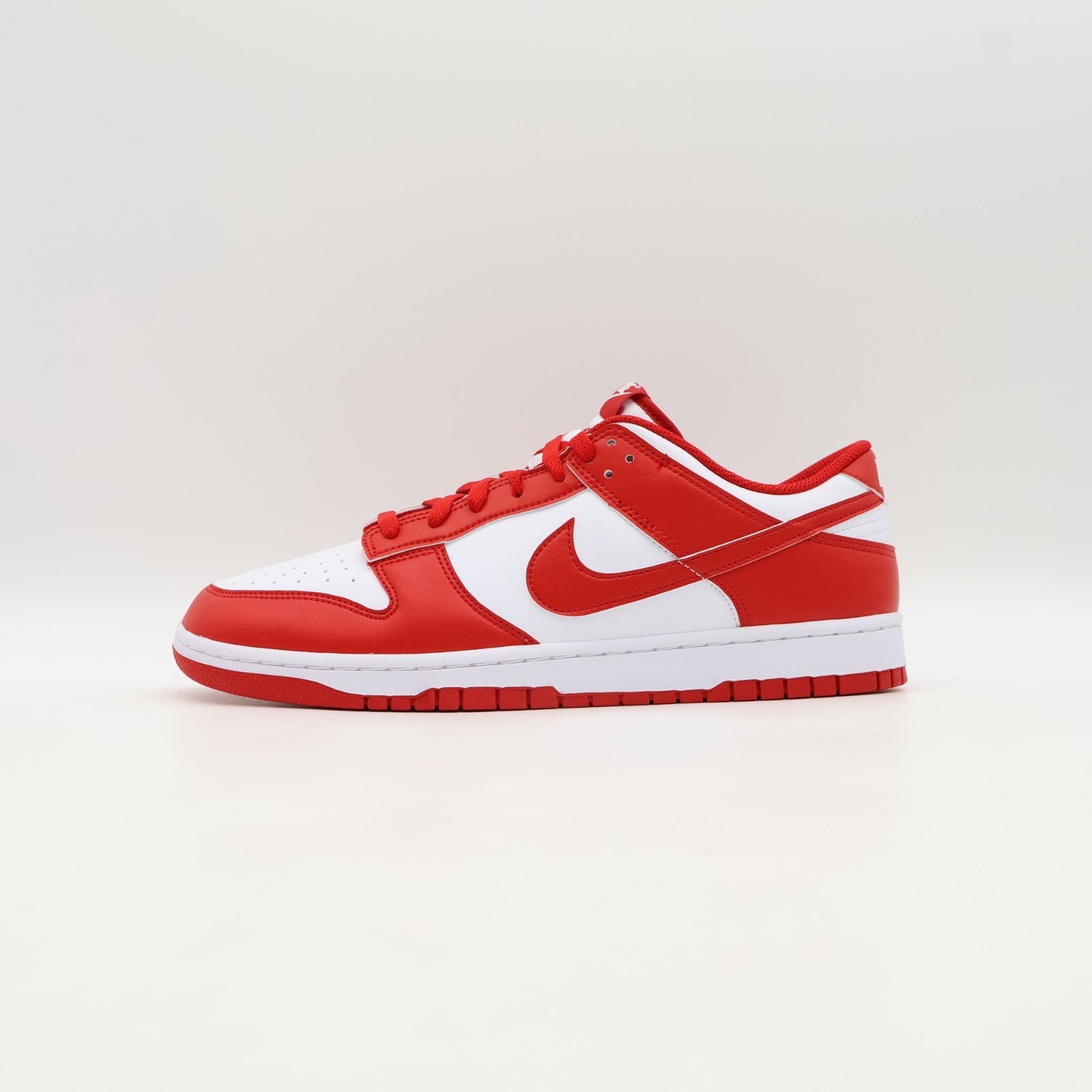 HF5441-104 Nike Dunk Low Retro White White UniversityRed (Men's)