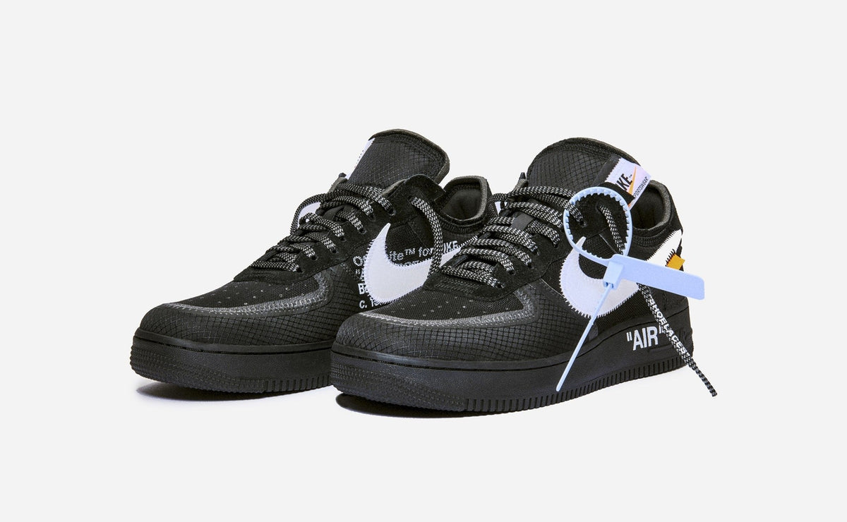 AO4606-001 Off-White à Nike Air Force 1 Low Black (Men's)