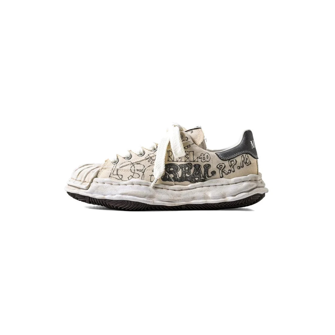 A16FW730-WHITE Maison MIHARA YASUHIRO BLAKEY original sole graffiti (Men's)