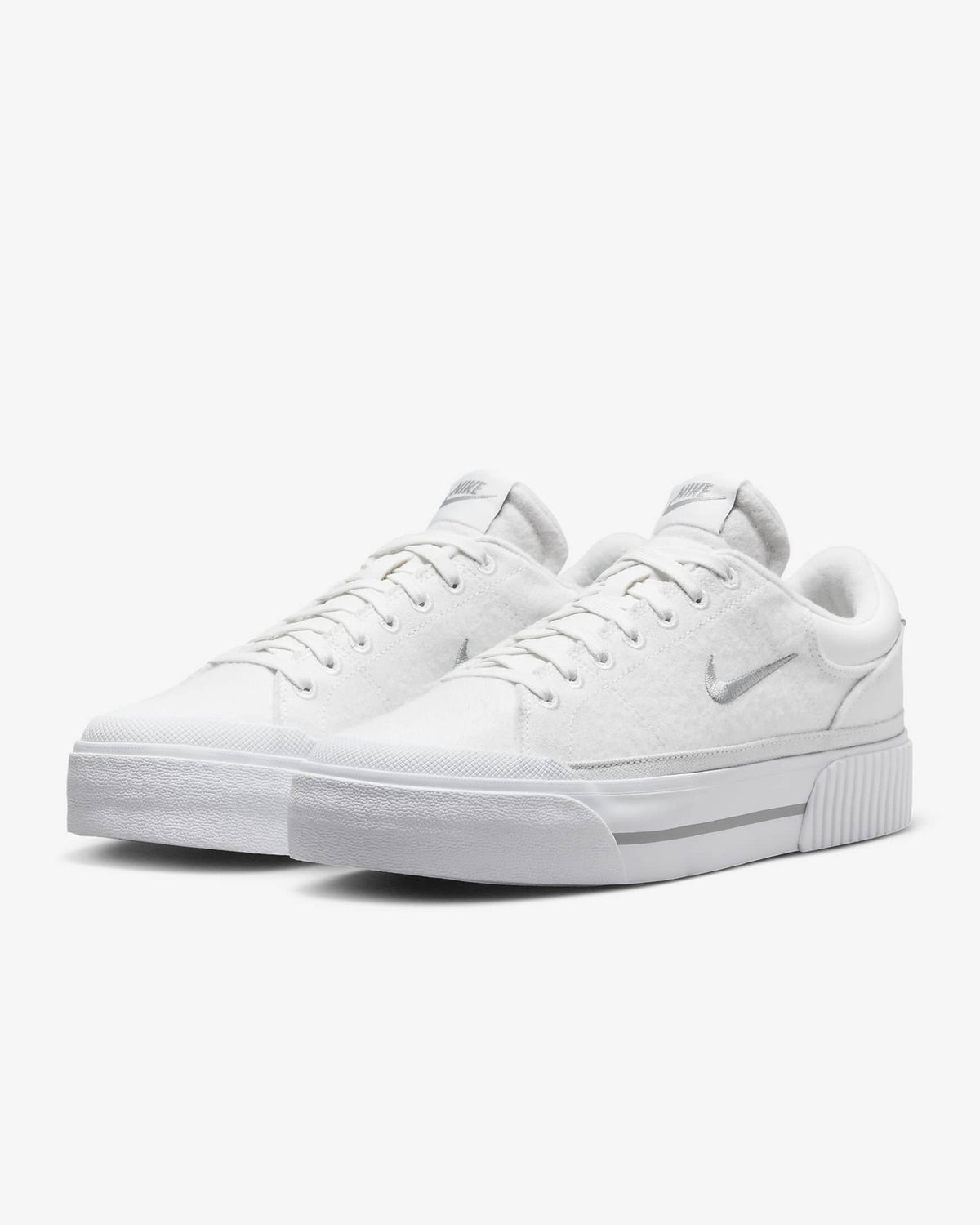 FZ2606-100 Nike Court Legacy Lift Summit White Phantom Light Smoke (Women's)