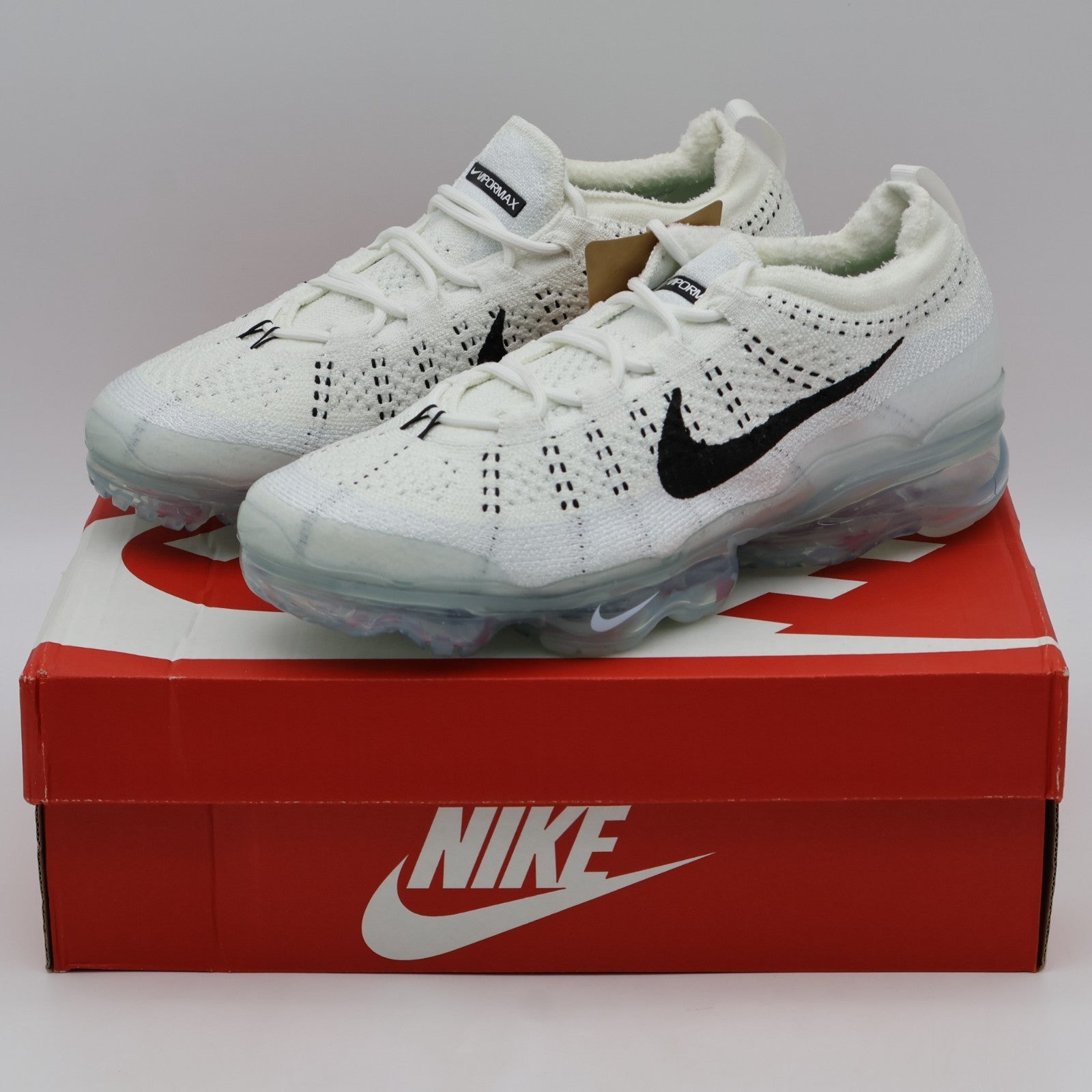 DV1678-102 Nike Air Vapormax 2023 Flyknit Pure Platinum White (Men's)