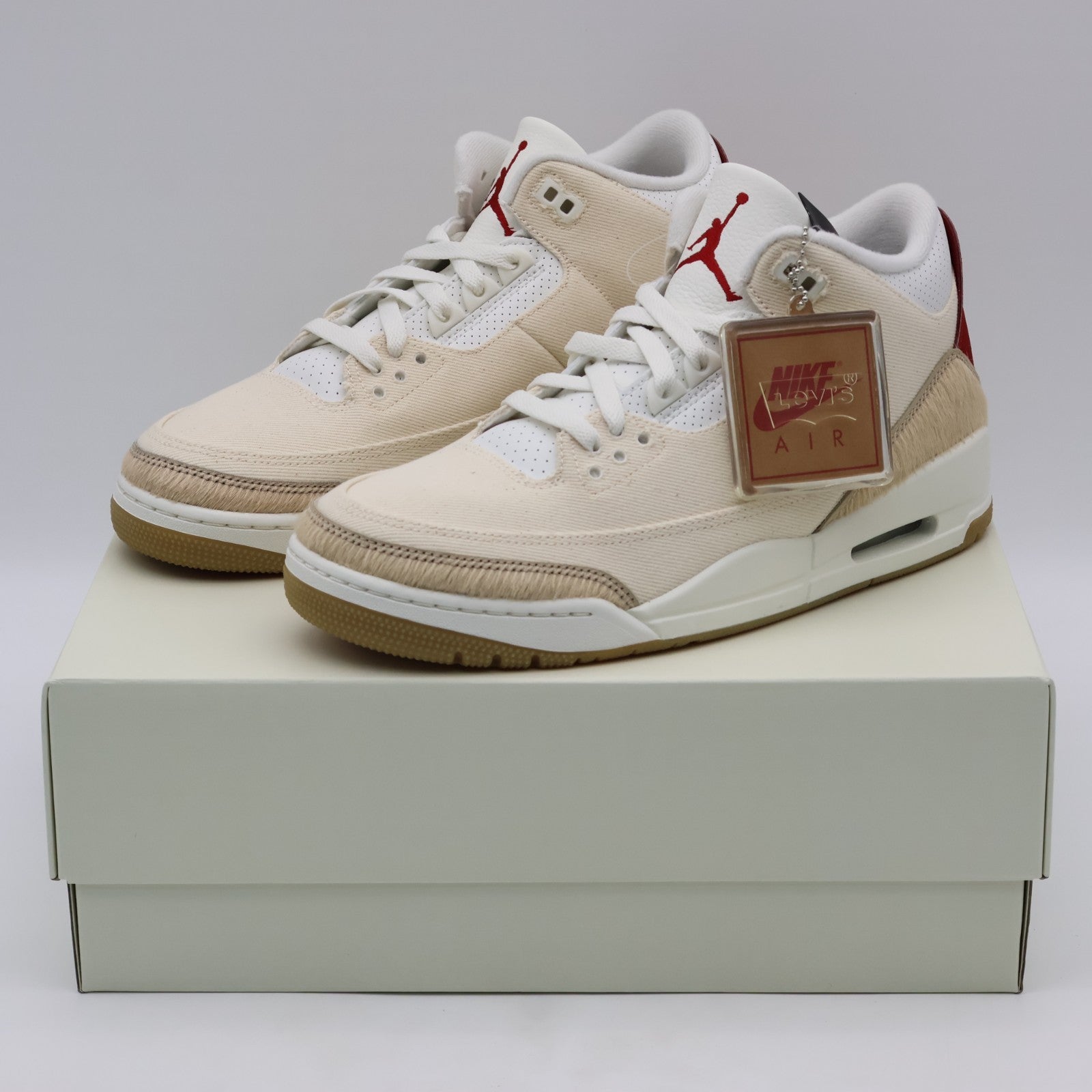 IR0910-400 Levi's Nike Air Jordan 3 Retro Ecru Denim (Men's)