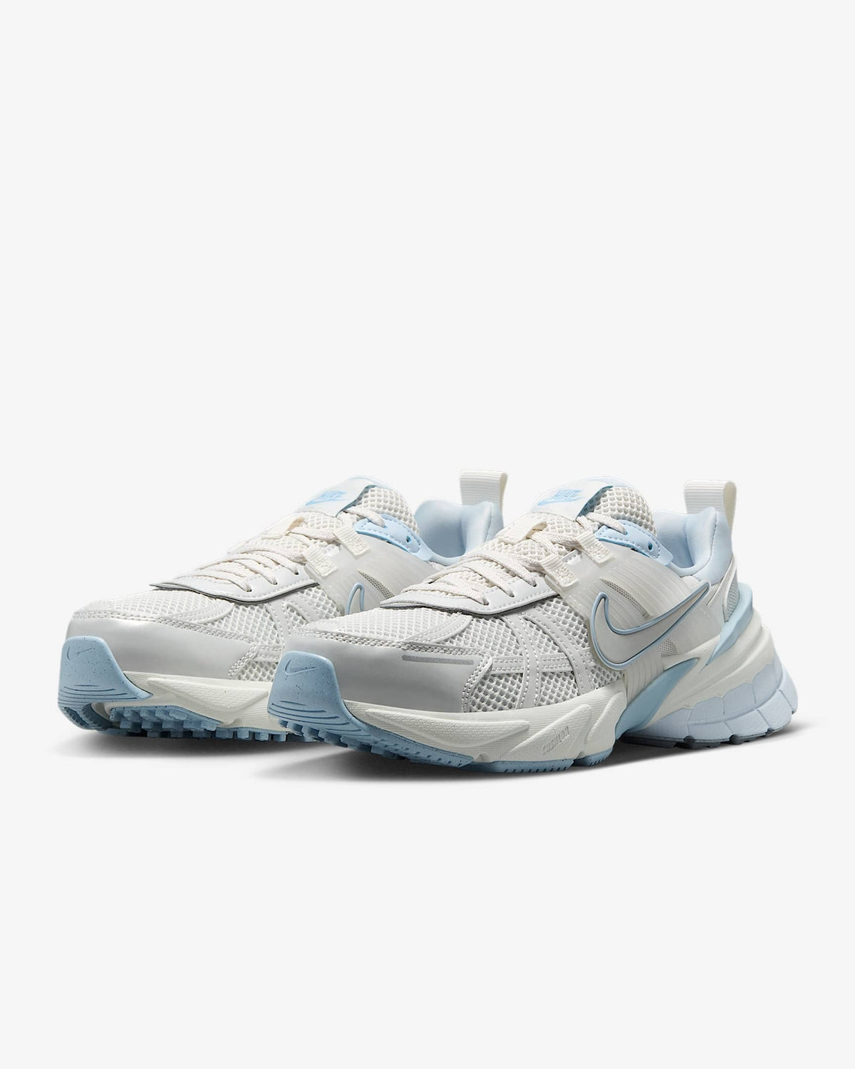 FD0736-009 Nike V2K Run Platinum Tint Summit White Light Smoke Grey (Women's)