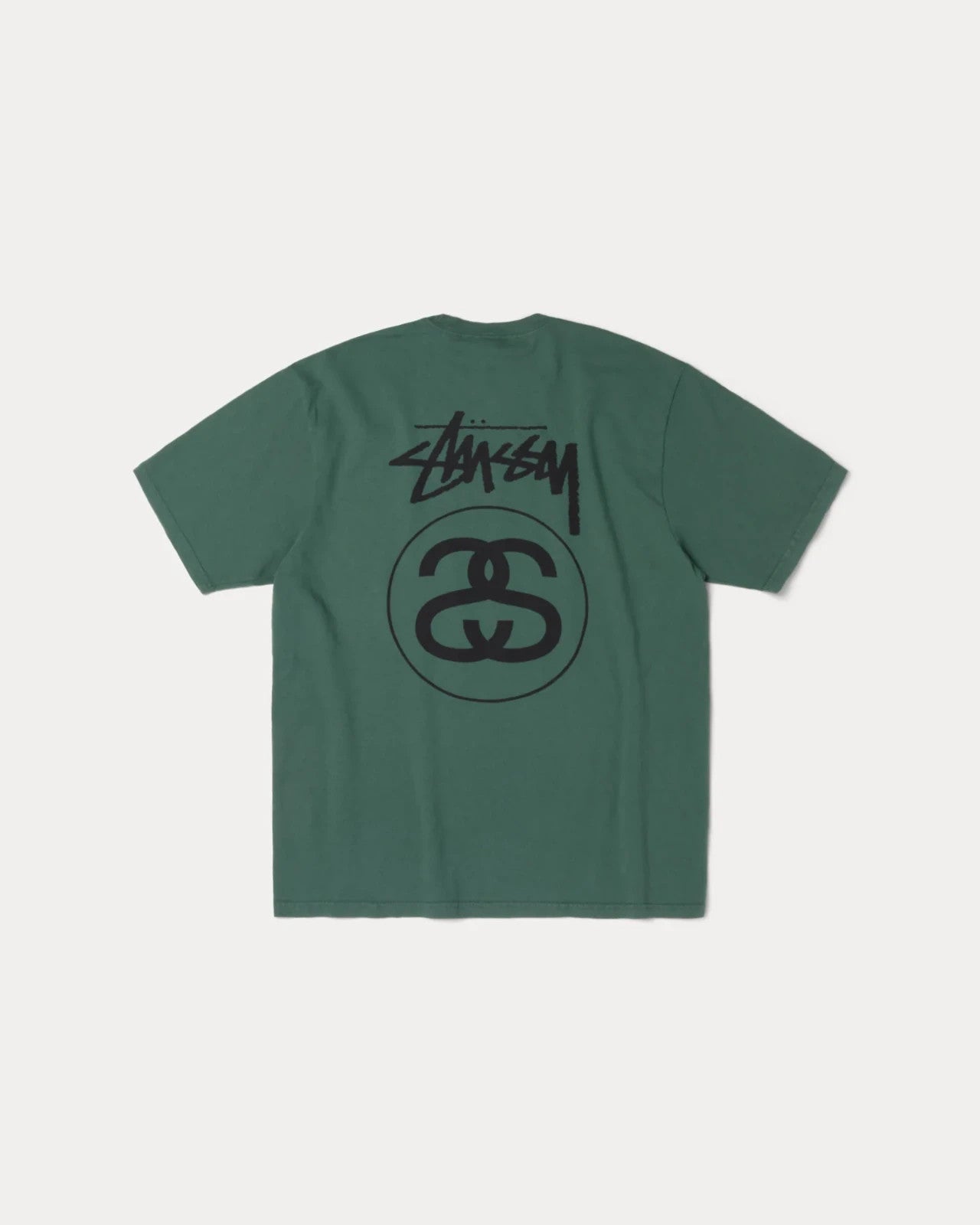 Stussy Stock Link Tee Pigment Dyed Pine