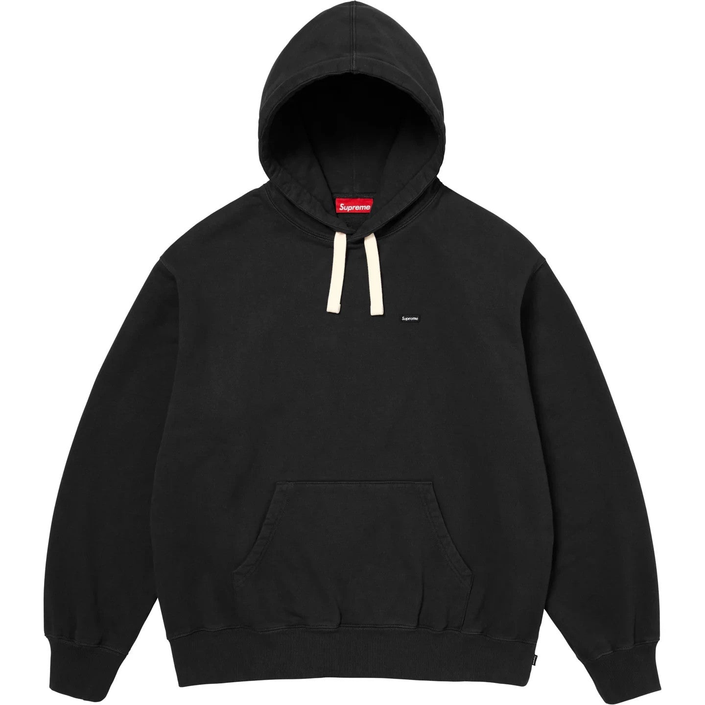 Supreme Small Box Drawcord Hooded Sweatshirt (26SS) Black