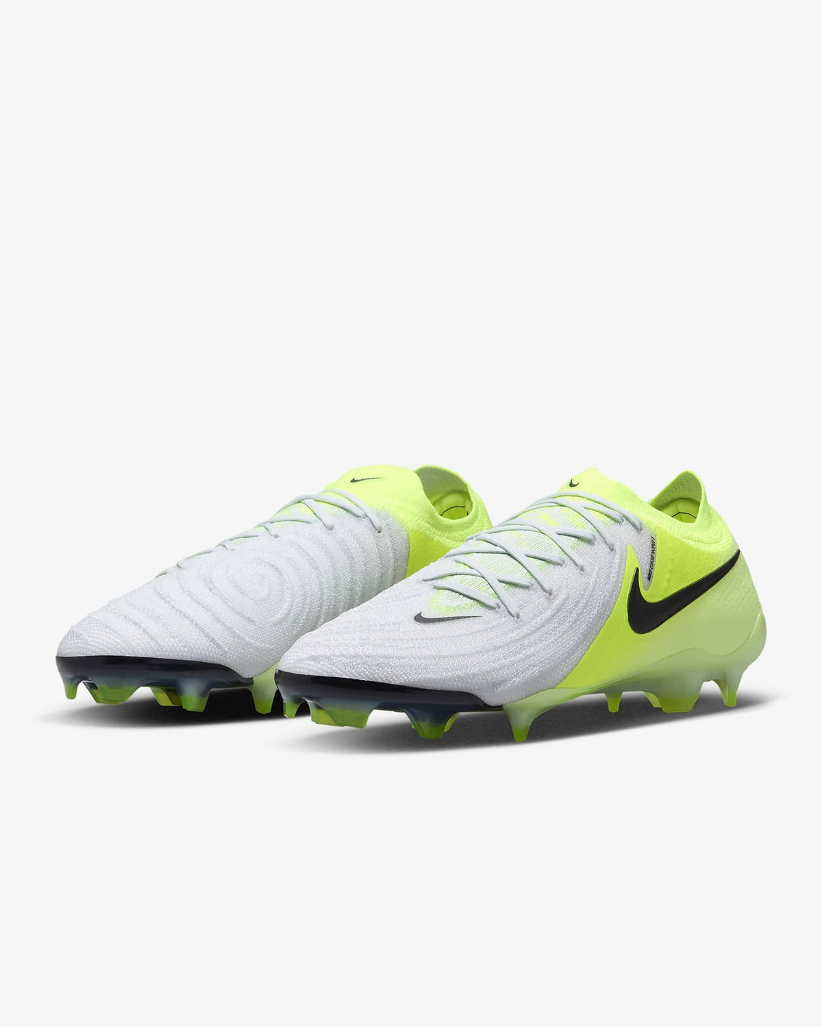 FJ2559-003 Nike Phantom GX 2 Elite Metallic Silver Volt Black (Men's)
