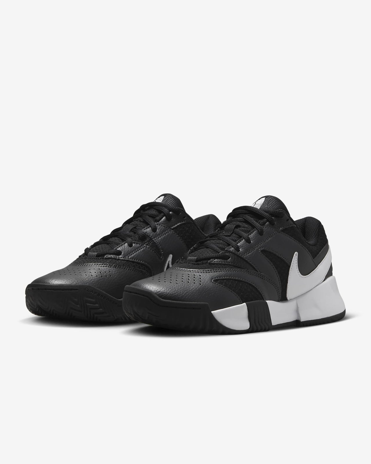 FJ2318-001 Nike Women's Court Lite 4 Black Anthracite White (Women's)