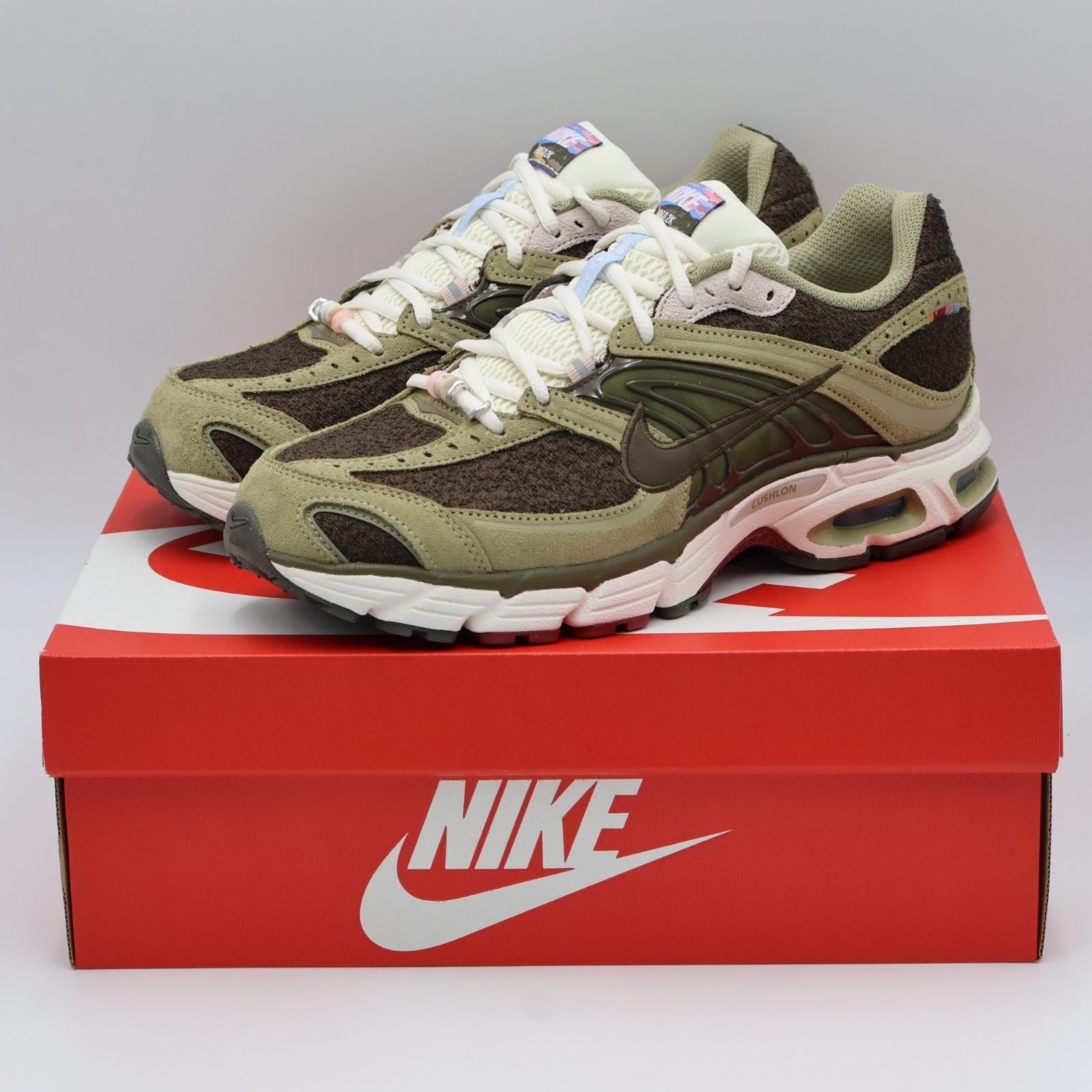 IQ1150-220 Nike Air Max Moto 2K Dark Hazel Phantom Team Crimson (Women's)