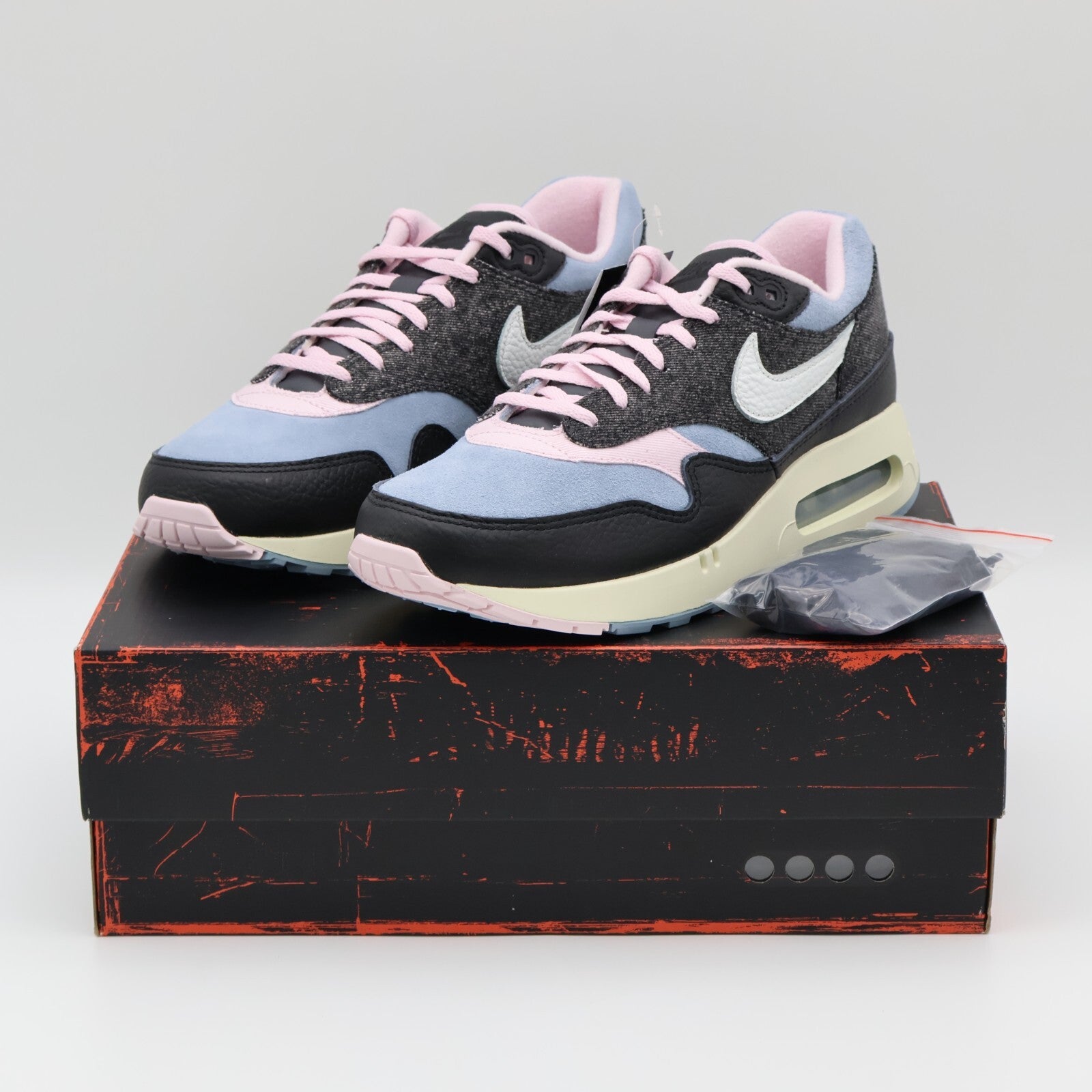 FB9647-001 Nike Air Max 1 '86 PRM Blue Grey and Black