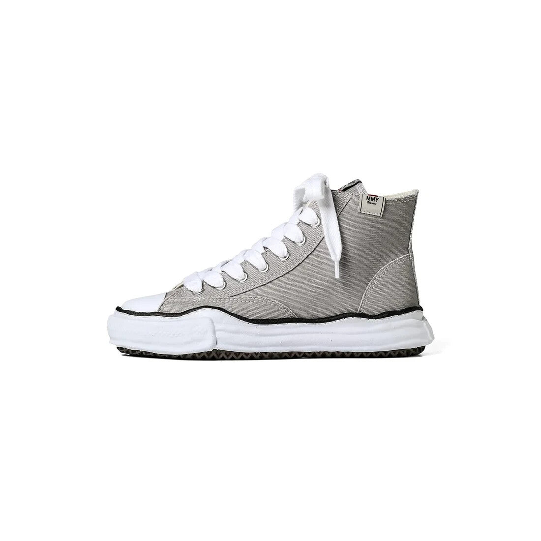 A01FW701-GRAY Maison MIHARA YASUHIRO PETERSON Original Sole Canvas High (Men's)