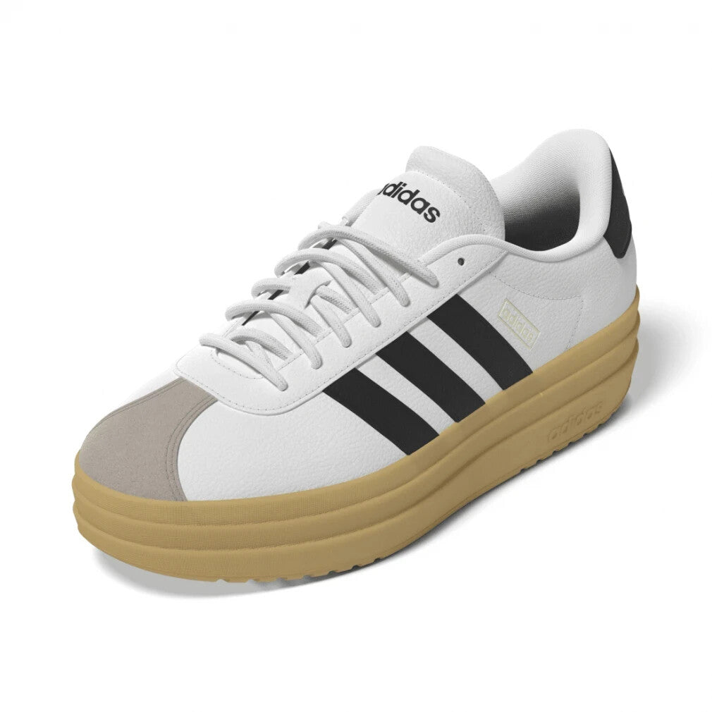 IH3083 adidas VL Court Bold Cloud White Core Black Wonder Beige (Women's)