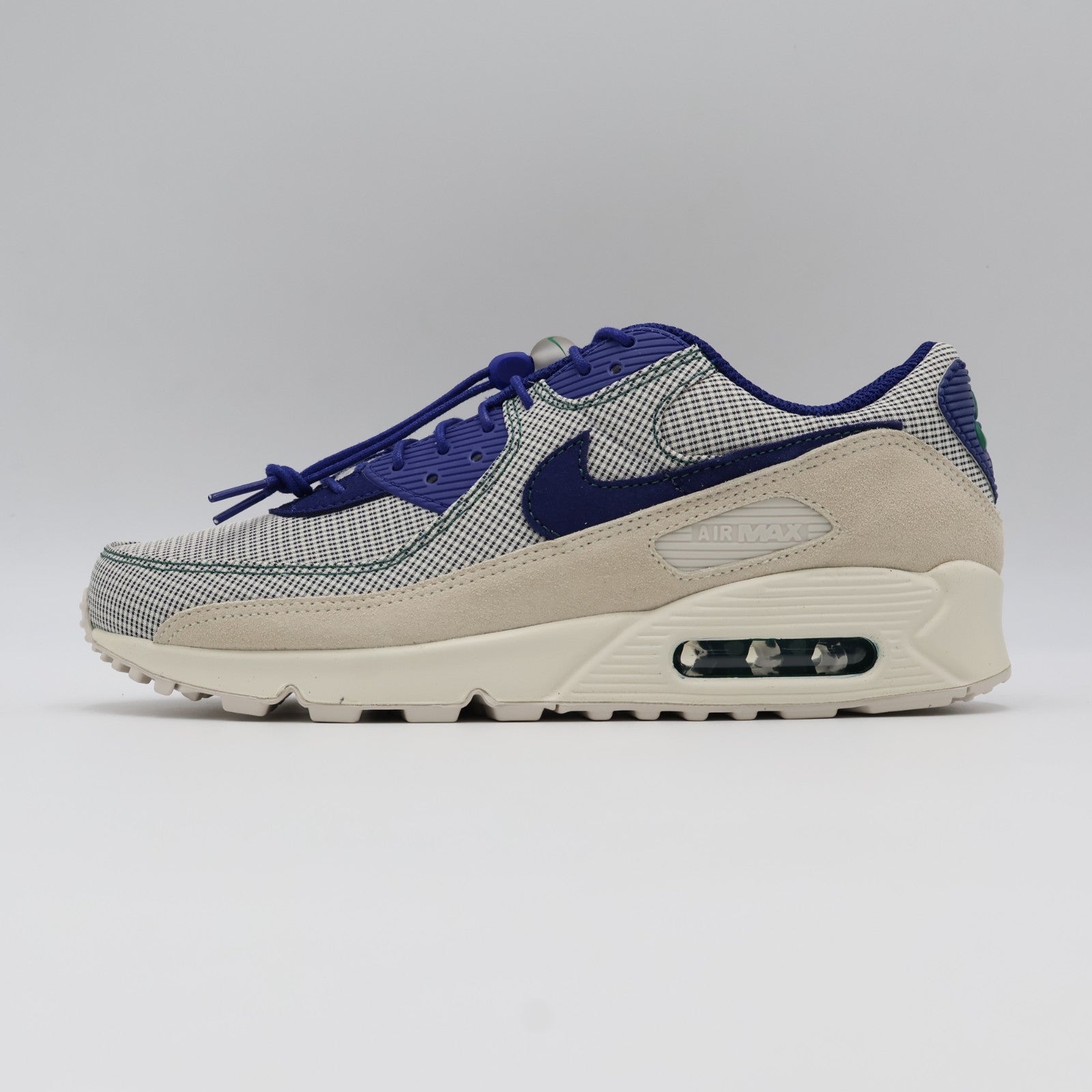 IR1950-100 Nike Air Max 90 "Coconut Milk/Deep Royal Blue"