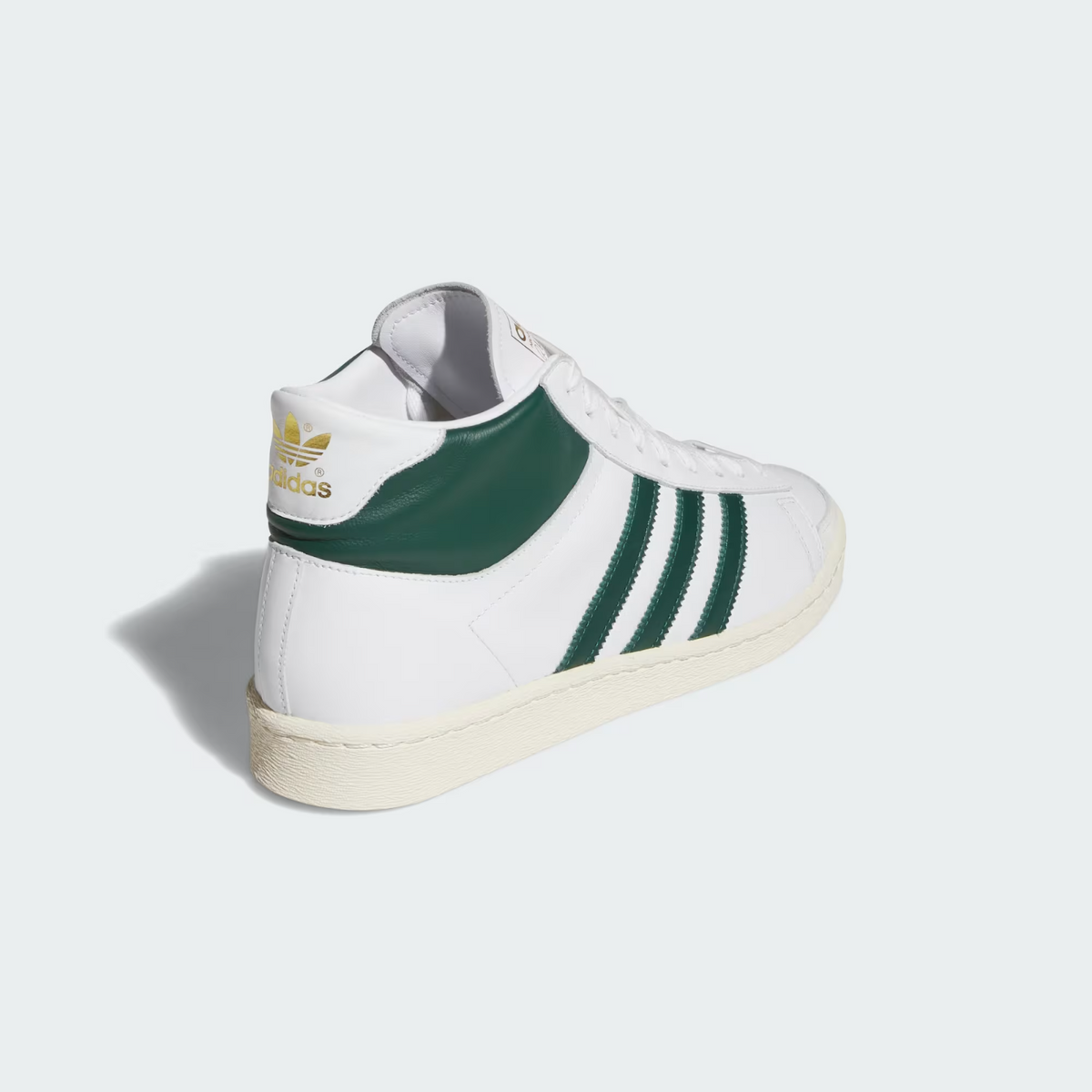 JI3444 adidas Originals Jabbar Hi Cloud White Collegiate Green Off White (Men's)
