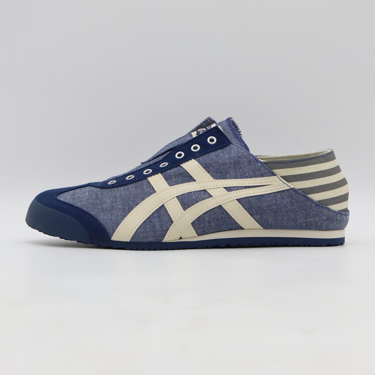 1183C233-400 Onitsuka Tiger Mexico 66 Paraty Blue Chambray Natural (Men's)
